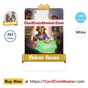 Poker faces